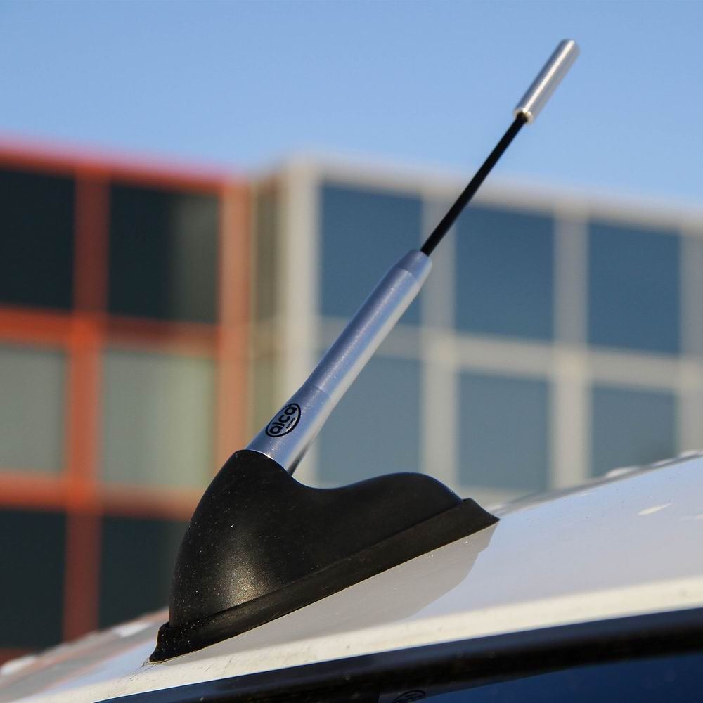 Tija antena 27cm, 3 adaptori 5, 6, 7mm argintie 537.15 Alca