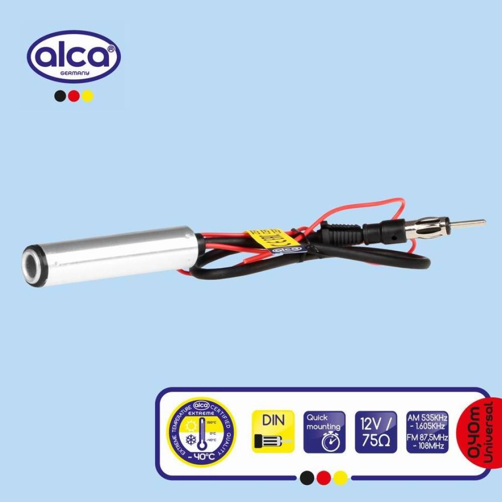 Amplificator antena cu mufa DIN,cablu 40mm,  Antenna Booster 538.00 Alca