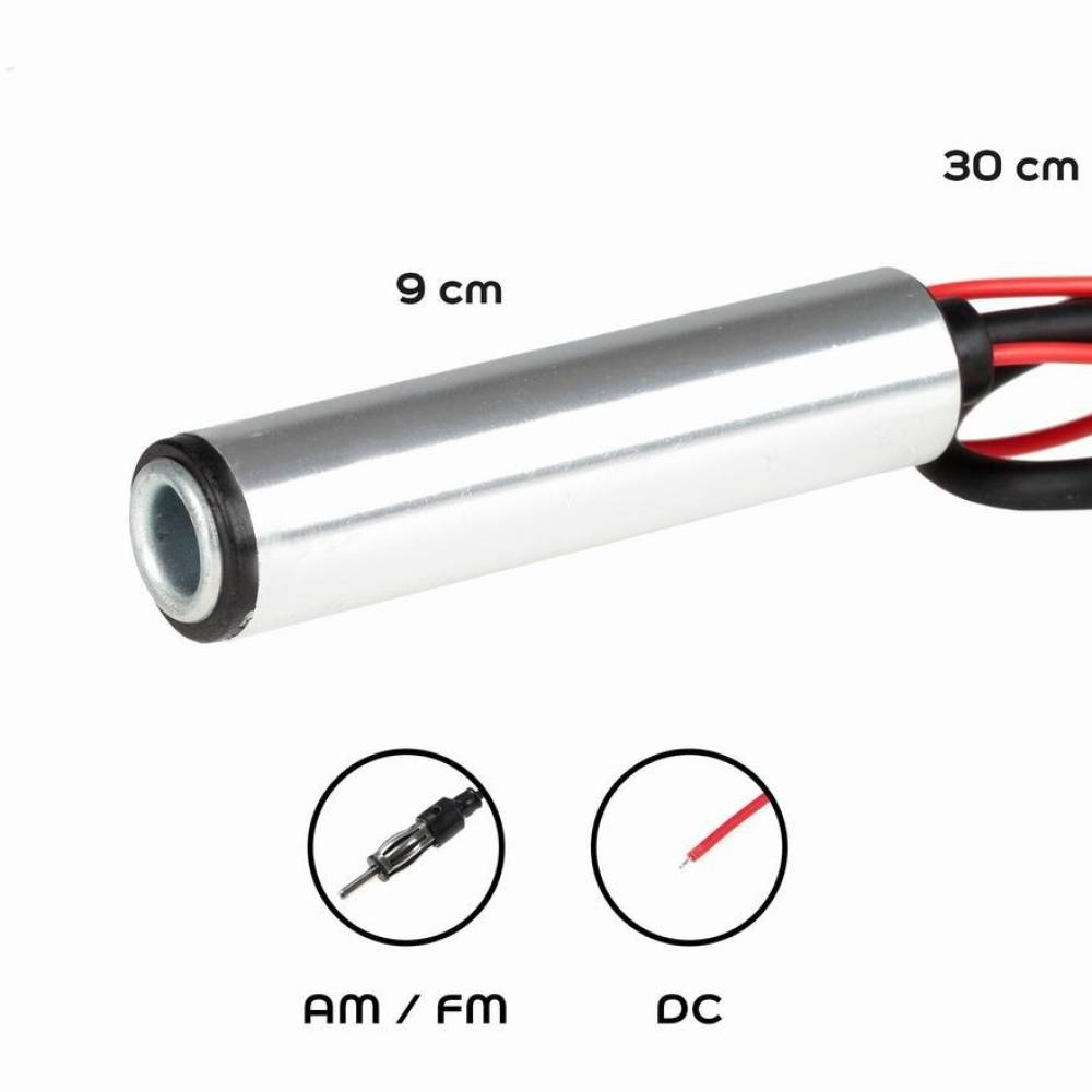 Amplificator antena cu mufa DIN,cablu 40mm,  Antenna Booster 538.00 Alca