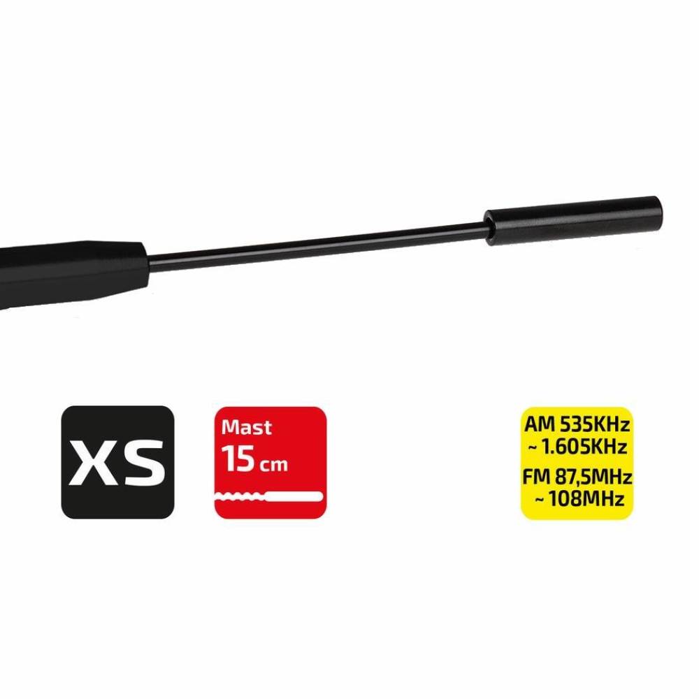 Tija antena 16cm, 3 adaptori Replacement Mast XS Pro, 540.35 Heyner Tija antena 16cm, 3 adaptori Replacement Mast XS Pro, 540.35 Heyner