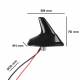 Antena auto cu amplificator, tip rechin, Aerian Shark Fin 540.24 Heyner