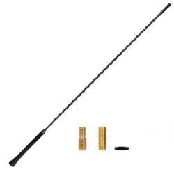 Tija antena 55cm cu 3 adaptoare, neagra, Replace Mast L, 540.45 Heyner
