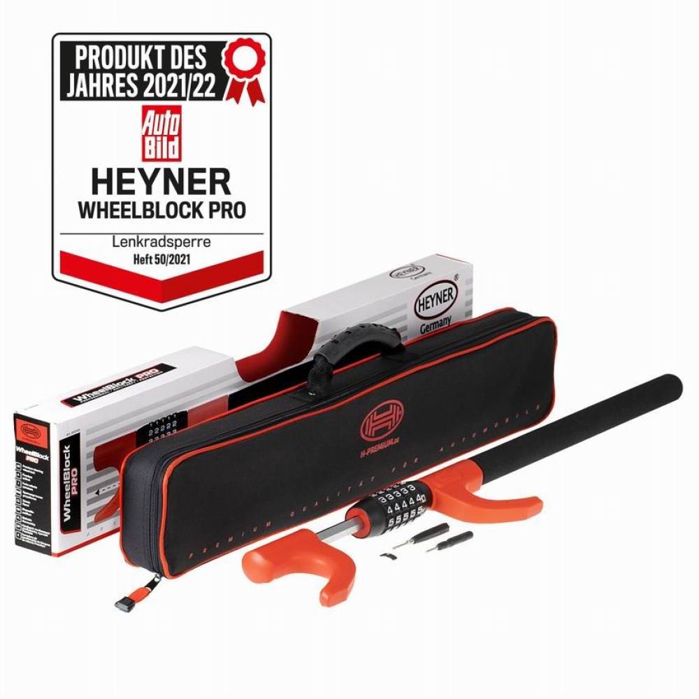 Antifurt volan cu cifru, premium, Wheelblock Pro 850.10 Heyner Antifurt volan cu cifru, premium, Wheelblock Pro 850.10 Heyner
