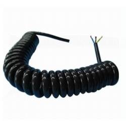 Cablu electric spiralat 3 fire 3x1.5, 2m, (15-->130cm) PS3/3x1.5/2m
