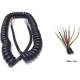 Cablu electric spiralat 8 fire, 2m, PS8/7x0.75+1.0/2m