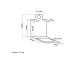 Brida arc dublu scormonitor (combinator) 50x8 32x25 32x10 BKIT3005
