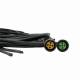 Instalatie electrica cablaj remorca 12V, cu fisa 13 pini si 2 mufe baioneta 5 pini si cablaj lampi gabarit, 2x 7m cu 2x 5m,  IDP-7,0-5,0-13PIN-5PIN