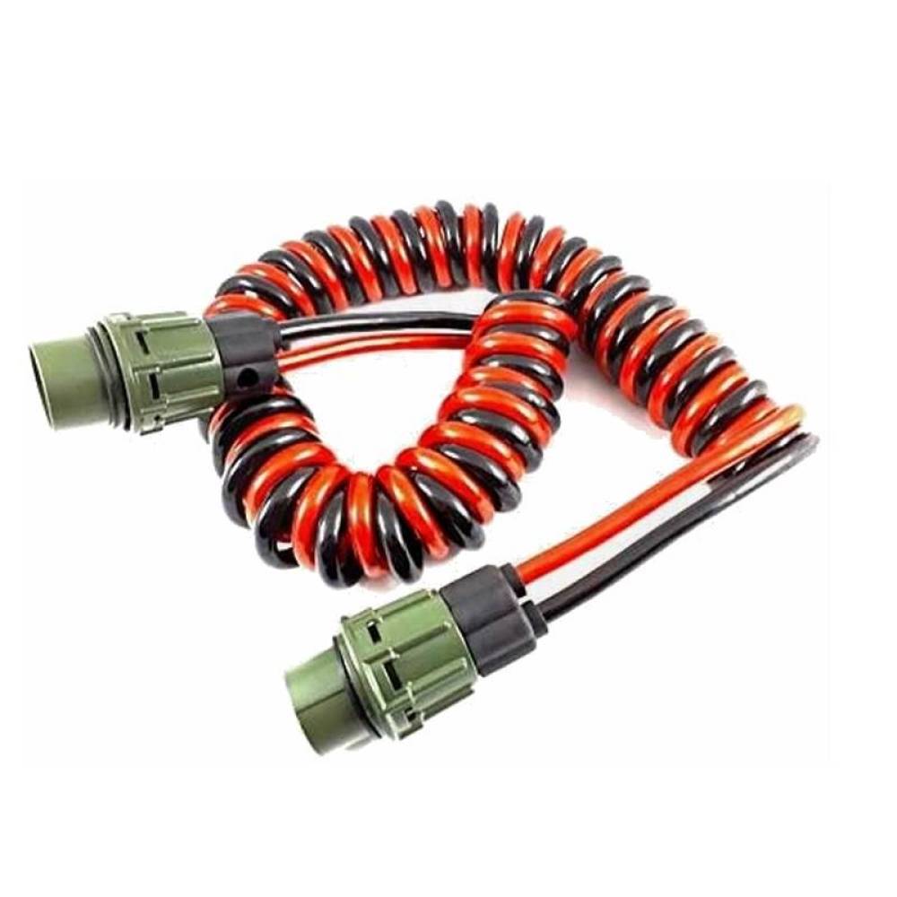 Cablu electric spiralat 2 fire  2x35mm2, 4m, cu 2 fise, tip  NATO PS2x35.00/4m