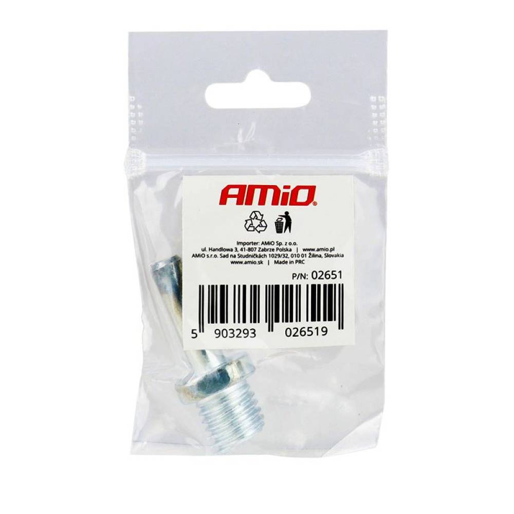 Adaptor pentru pad burete polis pentru bormasina, M14 Amio 02651