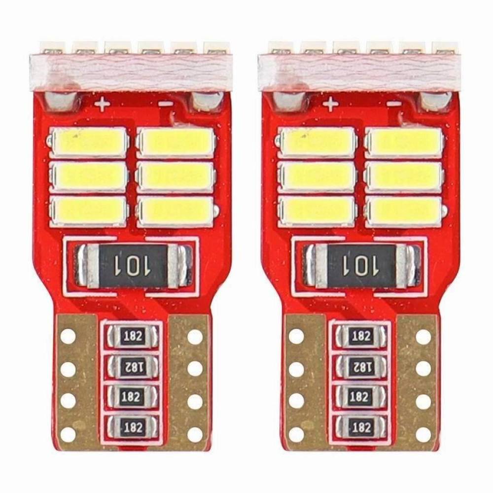 Set 2 becuri T10, cu LED, 12V W5W 5600k 01286 Amio