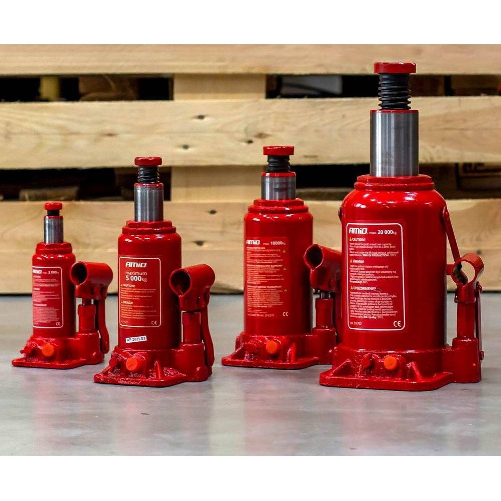 Cric hidraulic 5T, 18-35cm, 01271 Amio