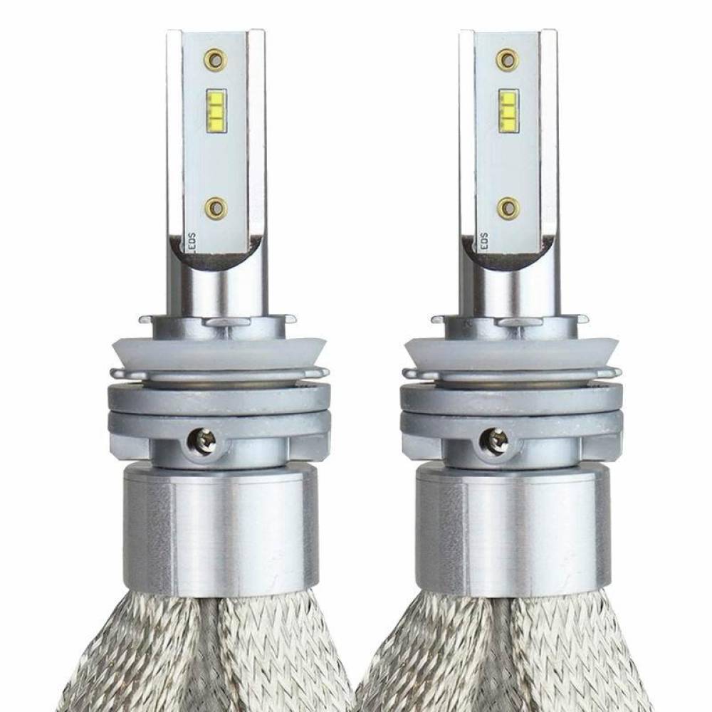 Set 2 becuri H8, H9, H11, 6 LED-uri, 6-18V, 25W, 3500lm, Canbus, RS+ Series, 01086 Amio