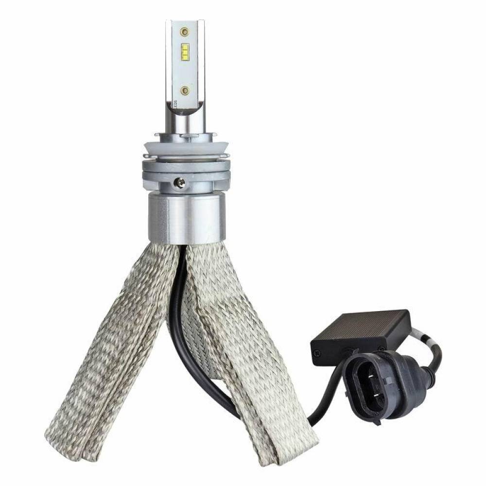 Set 2 becuri H8, H9, H11, 6 LED-uri, 6-18V, 25W, 3500lm, Canbus, RS+ Series, 01086 Amio