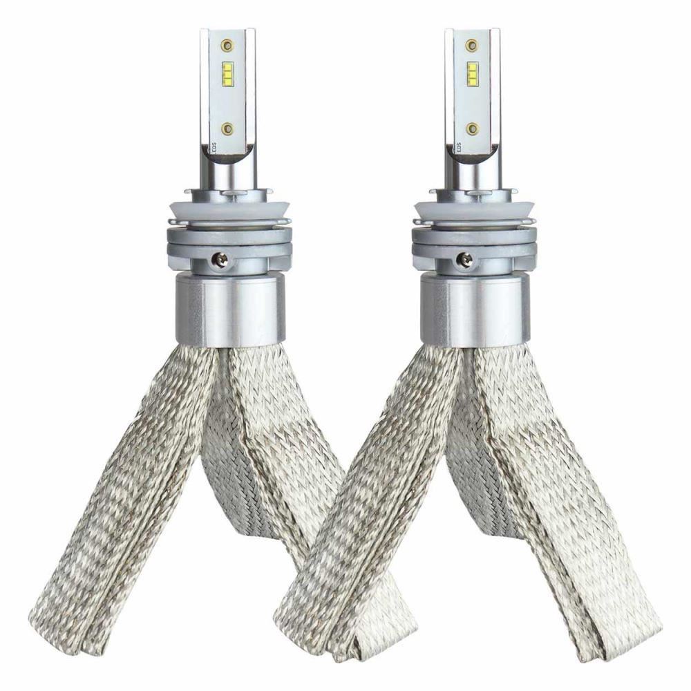 Set 2 becuri H8, H9, H11, 6 LED-uri, 6-18V, 25W, 3500lm, Canbus, RS+ Series, 01086 Amio