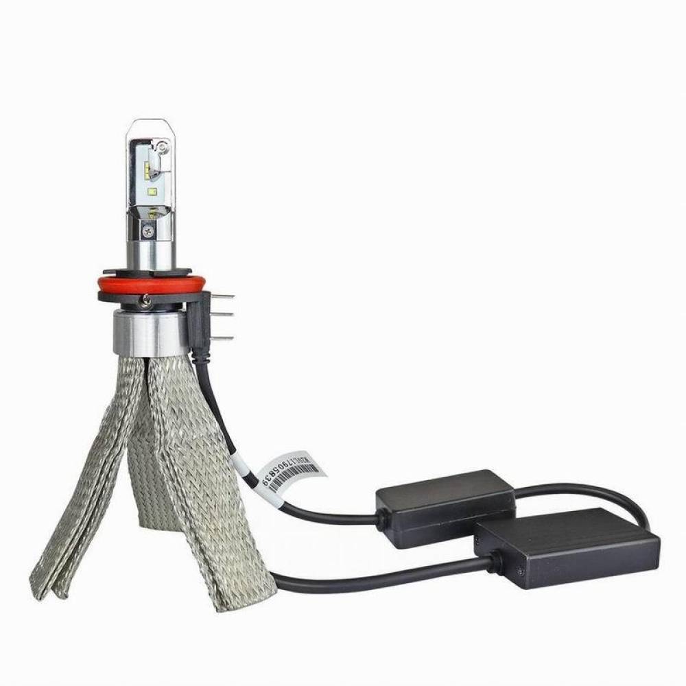 Set 2 becuri H15, LED, 9-16V, 50W, 3200lm, 6000K, Canbus, RS+ Series Slim, 01080 Amio