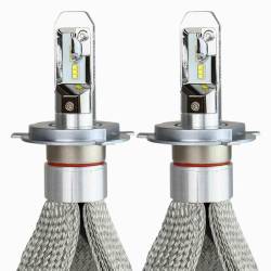 Set 2 becuri H4, LED, 12-36V, 50W, 3500lm, 6000K, slim, Canbus, RS+ Series 01082 Amio