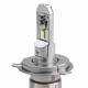 Set 2 becuri H4, LED, 12-36V, 50W, 3500lm, 6000K, slim, Canbus, RS+ Series 01082 Amio