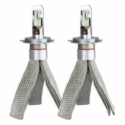 Set 2 becuri H4, LED, 12-36V, 50W, 3500lm, 6000K, slim, Canbus, RS+ Series 01082 Amio