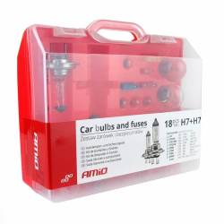 Caseta becuri mare H7+H7 01494 Amio