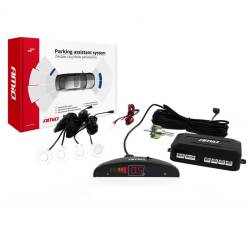 Set 4 senzori de parcare cu afisaj cu LED, albi 01566 Amio