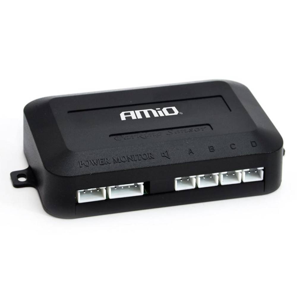 Set 4 senzori de parcare cu afisaj cu LED, albi 01566 Amio