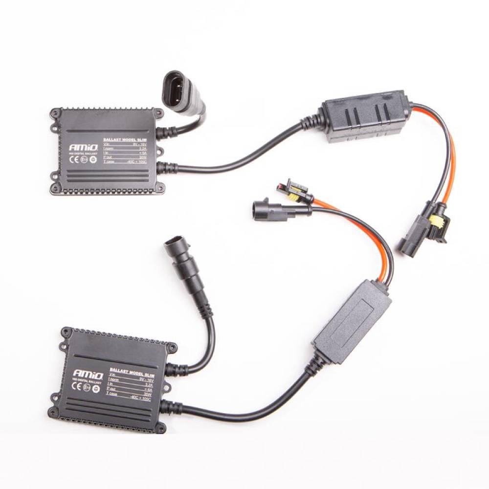 Instalatie xenon H7, 9-16V, 4300K, 35W, balast slim AC, 01945 Amio Instalatie xenon H7, 9-16V, 4300K, 35W, balast slim AC, 01945 Amio