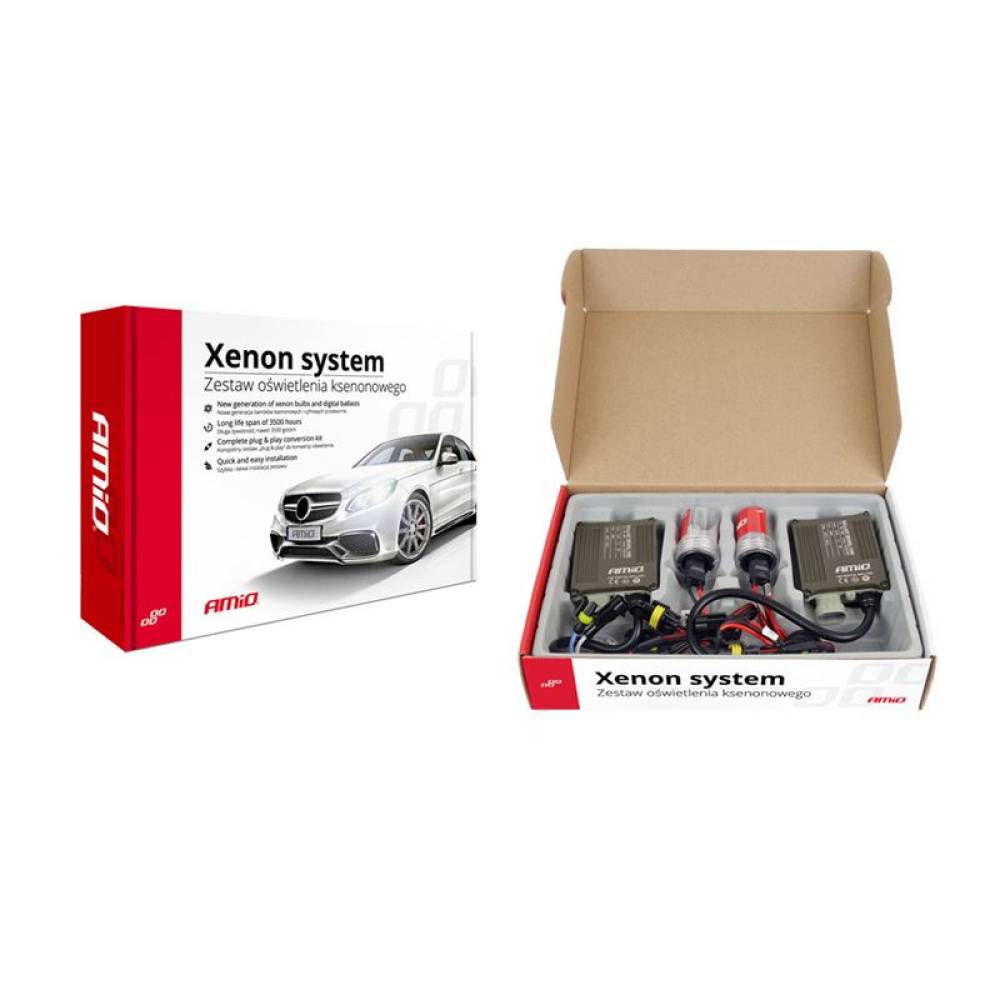 Instalatie xenon H8 H9 H11,12V 4300K balast S1068 Canbus 01914 Amio