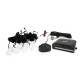 Set senzori parcare fata si spate, albi, fi22 cu avertizor sonor 01599 Amio
