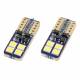 Set 2 becuri T10, cu Led 12-24V W5W Canbus, 01635 Amio