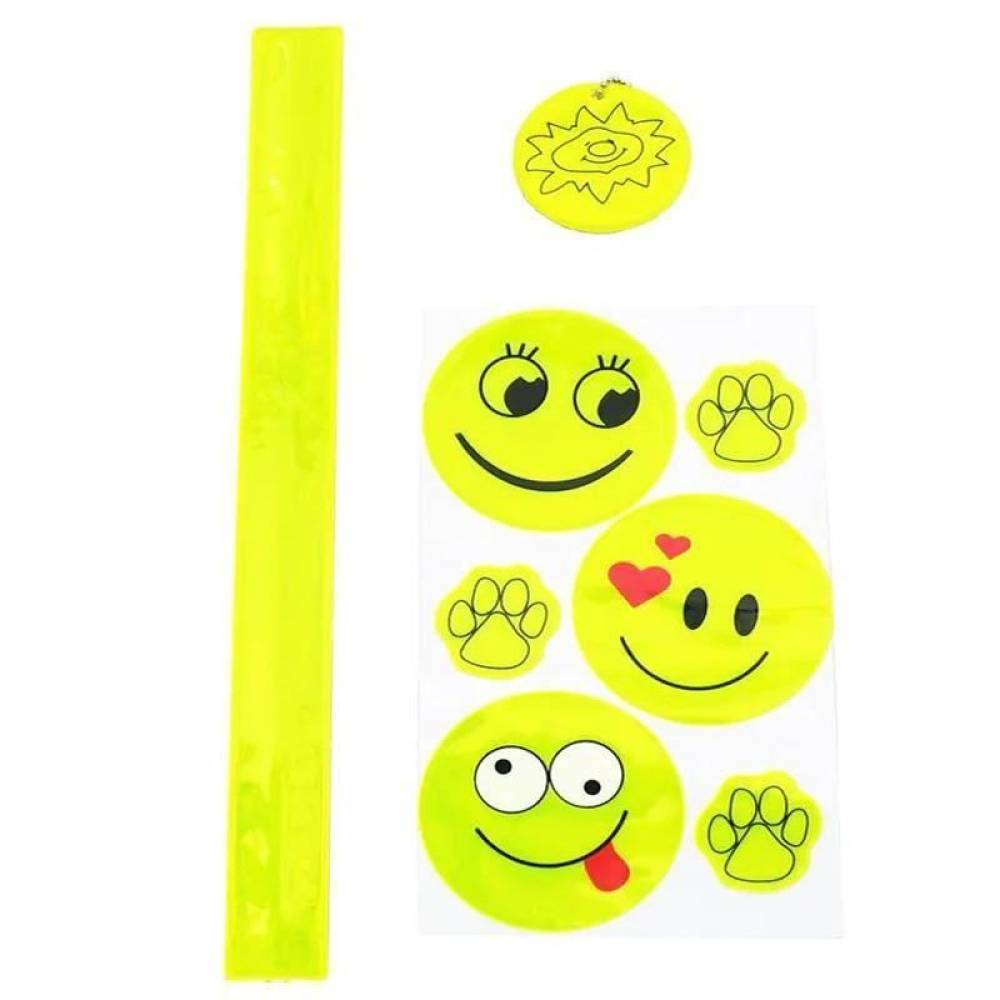 Accesorii reflectorizante bicicleta copii Amio 01618