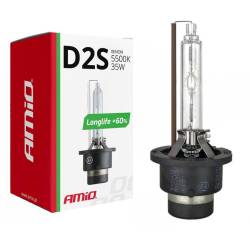 Bec Xenon D2S 5500K 12V 35W, +60%Longer Life 01974 Amio