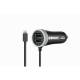 Incarcator auto fir Apple cu 2 USB, 12-24V, 2.1A, 02057 Amio Incarcator auto fir Apple cu 2 USB, 12-24V, 2.1A, 02057 Amio