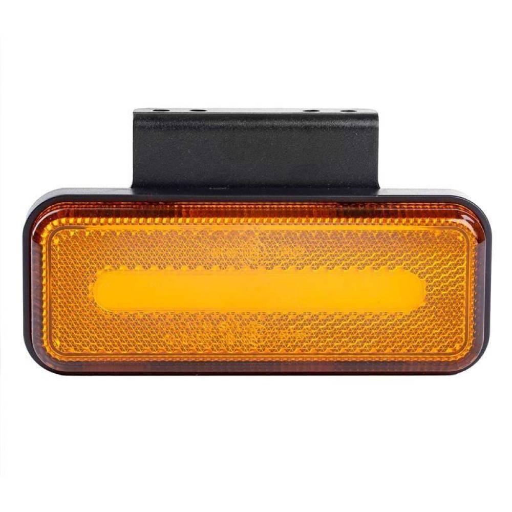Lampa gabarit 124x49 LeED, cu suport, galbena 02376 Amio