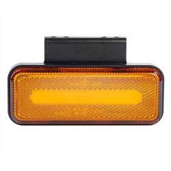 Lampa gabarit 124x49 LeED, cu suport, galbena 02376 Amio