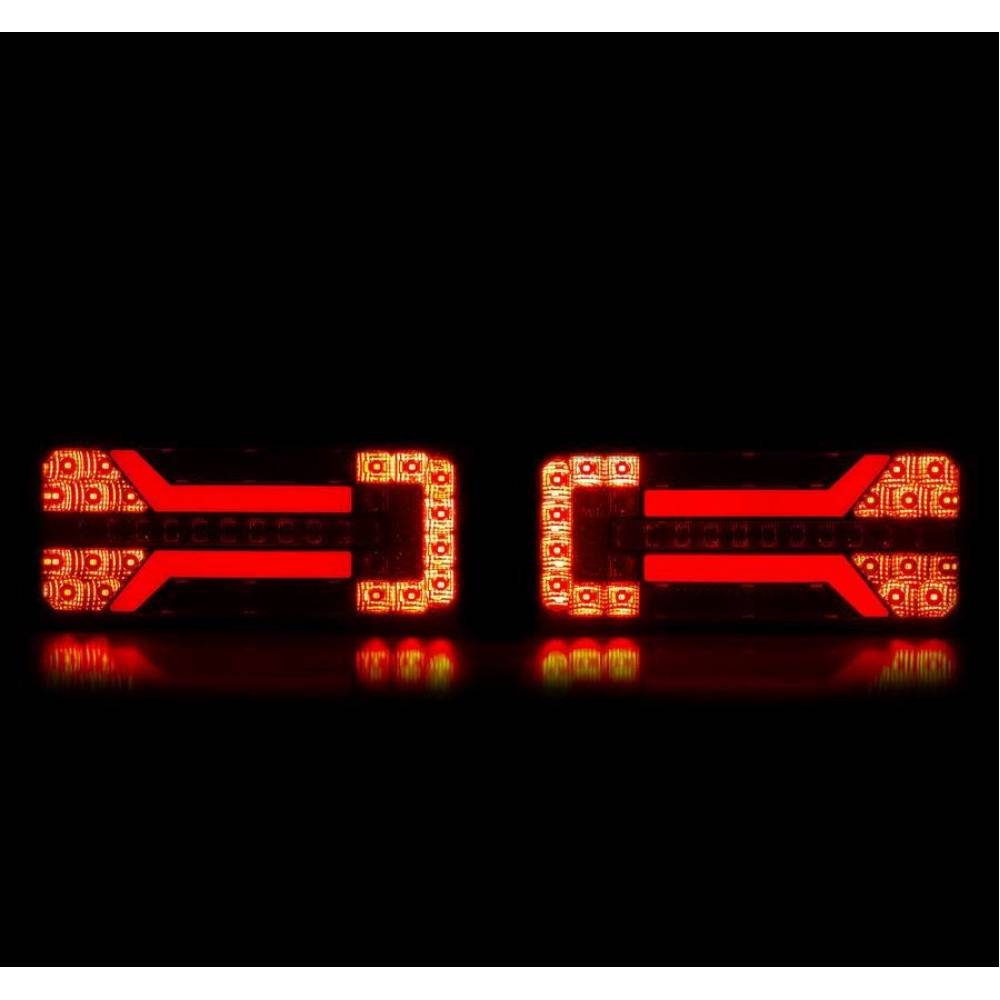 Lampa stop 236x104 LED, 5 functii, cu semnalizare dinamica, stanga-dreapta 02472/02473 Amio Lampa stop 236x104 LED, 5 functii, cu semnalizare dinamica, stanga-dreapta 02472/02473 Amio