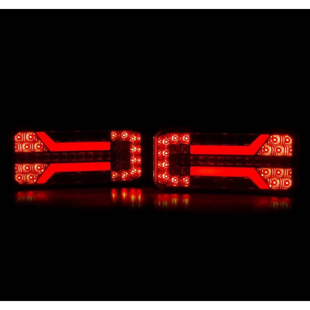Lampa stop 236x104 LED, 5 functii, cu semnalizare dinamica, stanga-dreapta 02472/02473 Amio Lampa stop 236x104 LED, 5 functii, cu semnalizare dinamica, stanga-dreapta 02472/02473 Amio