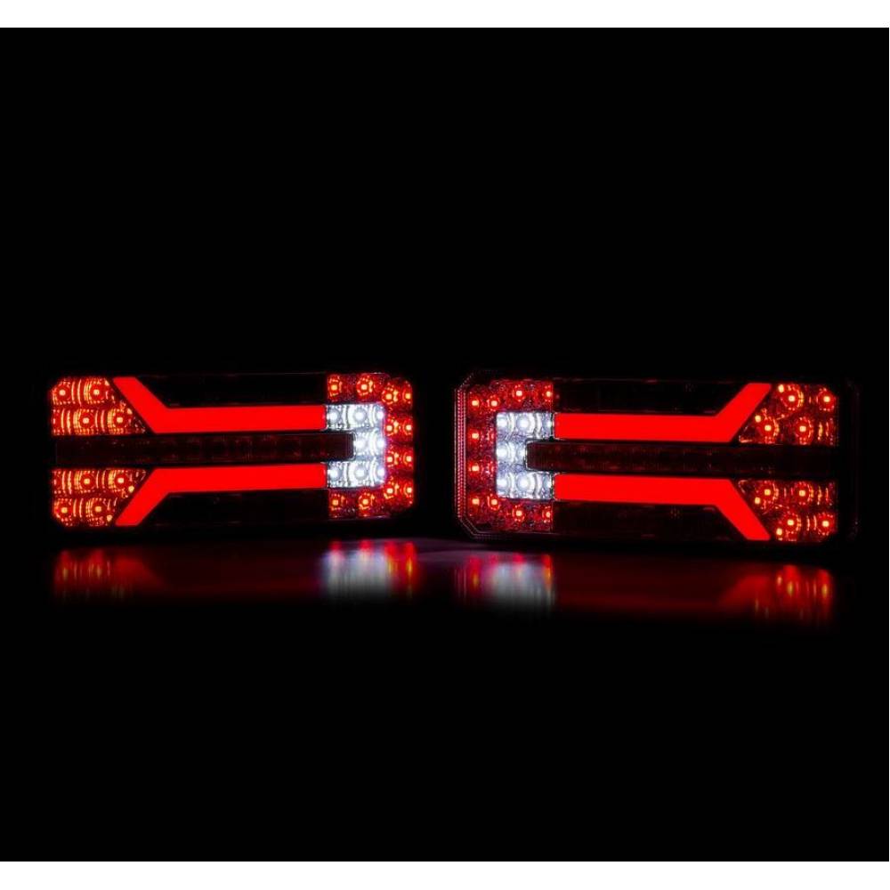 Lampa stop 236x104 LED, 5 functii, cu semnalizare dinamica, stanga-dreapta 02472/02473 Amio Lampa stop 236x104 LED, 5 functii, cu semnalizare dinamica, stanga-dreapta 02472/02473 Amio