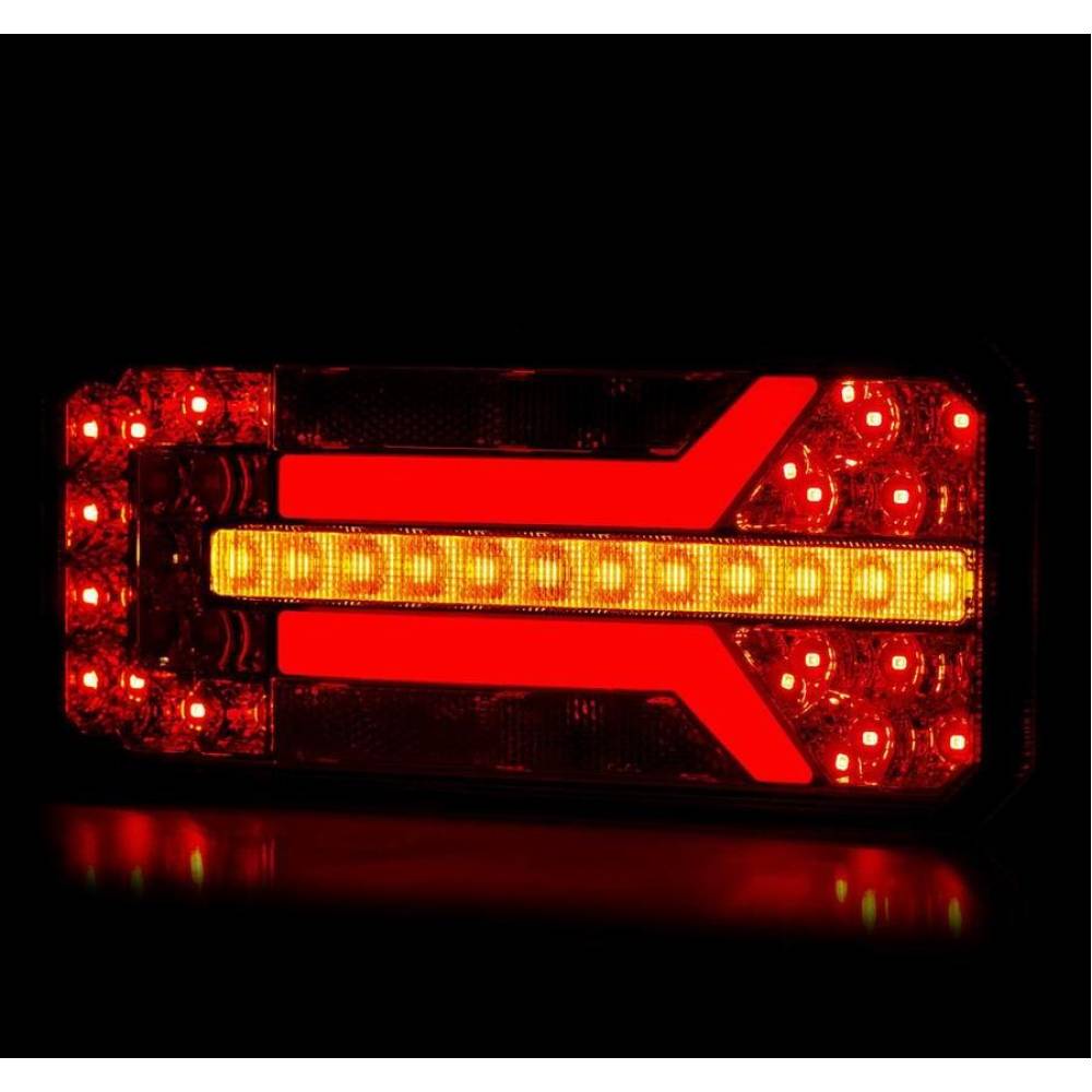 Lampa stop 236x104 LED, 5 functii, cu semnalizare dinamica, stanga-dreapta 02472/02473 Amio Lampa stop 236x104 LED, 5 functii, cu semnalizare dinamica, stanga-dreapta 02472/02473 Amio