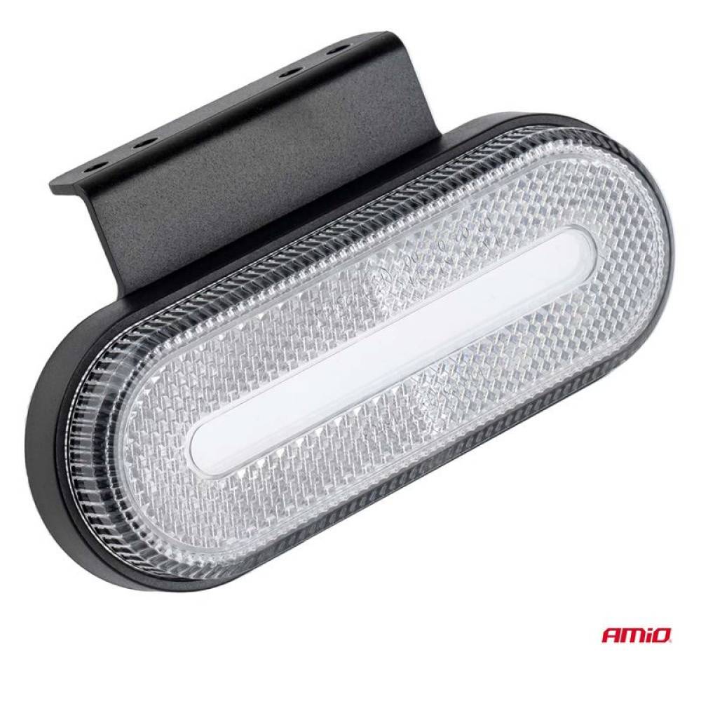Lampa gabarit 124x49 LED cu suport, alba 02375 Amio