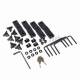Suport pentru skiuri si snowboard, 4 perechi ski si 2 placi snowboard, scurt, 570mm, SSR-01S Amio 02590