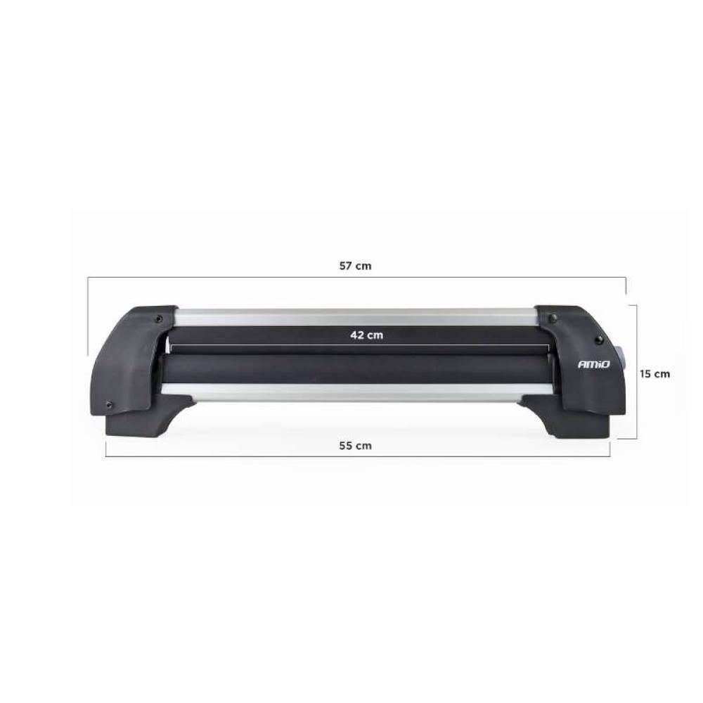 Suport pentru skiuri si snowboard, 4 perechi ski si 2 placi snowboard, scurt, 570mm, SSR-01S Amio 02590