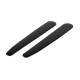 Set 2 bucati bandou protectie bara negru, 2x 30cm, 02504 Amio