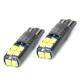 Set 2 becuri T10, 12 Led-uri, 12-24V W5W, Canbus 02447 Amio