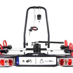 Suport auto pentru 2 biciclete, prindere pe carlig 02585 Amio