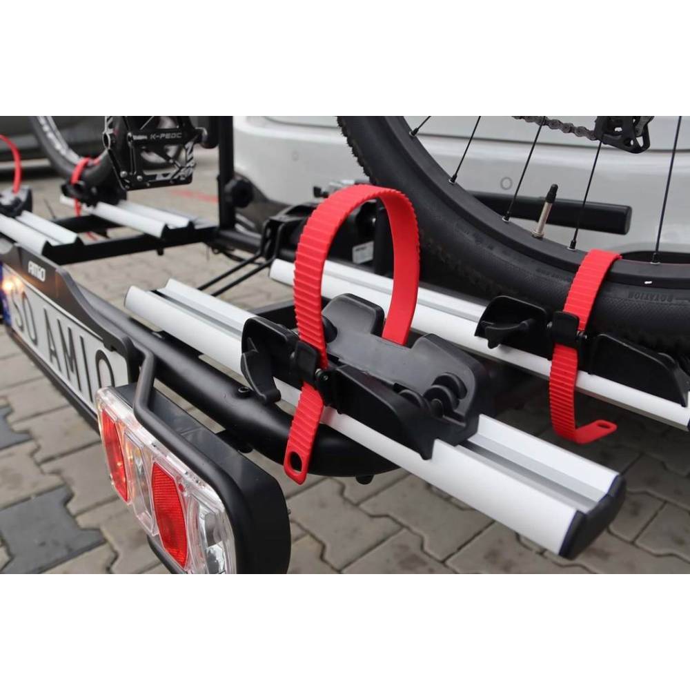 Suport auto pentru 2 biciclete, prindere pe carlig 02585 Amio