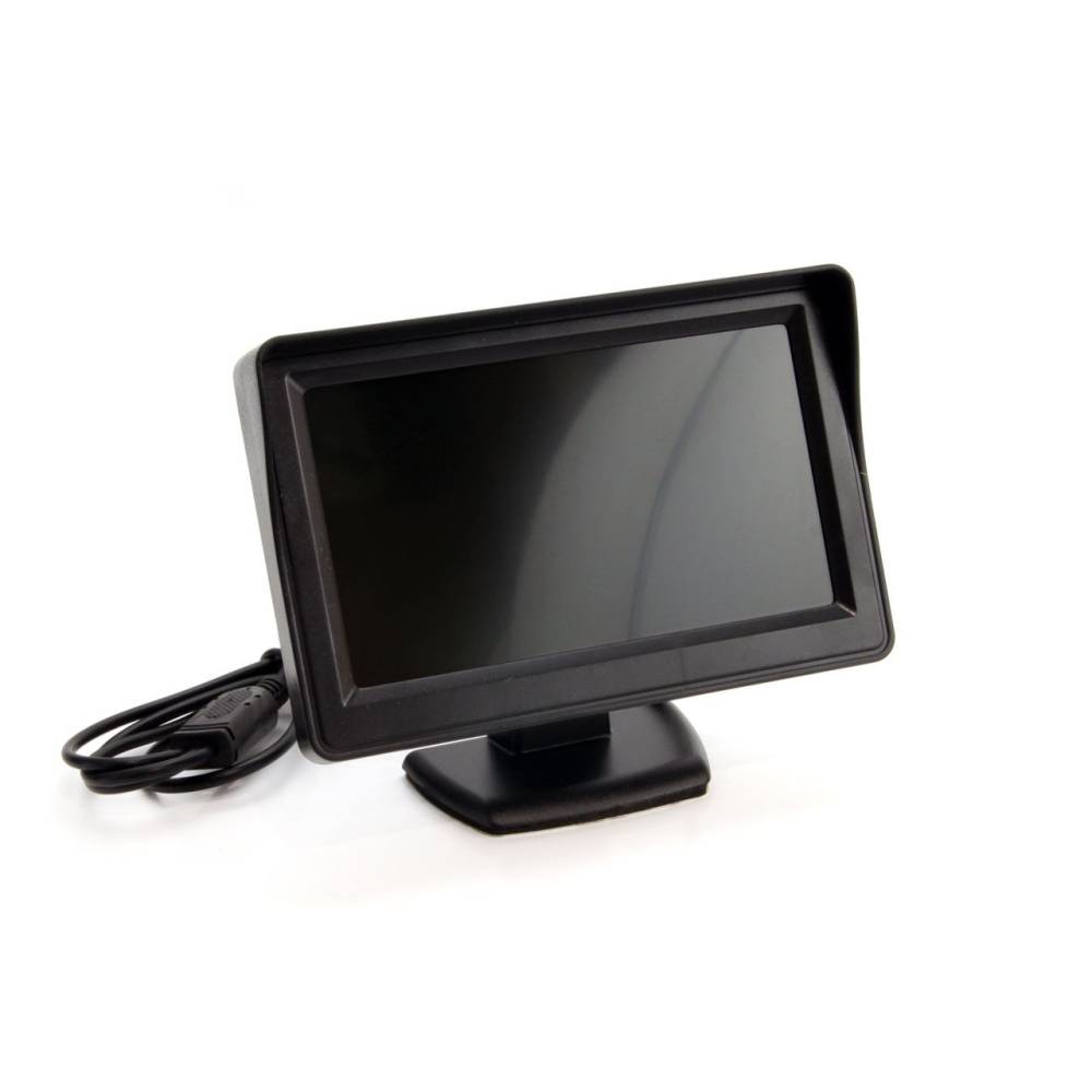 Camera marsarier cu senzori si monitor, montare plafon spate, monitor 4.3