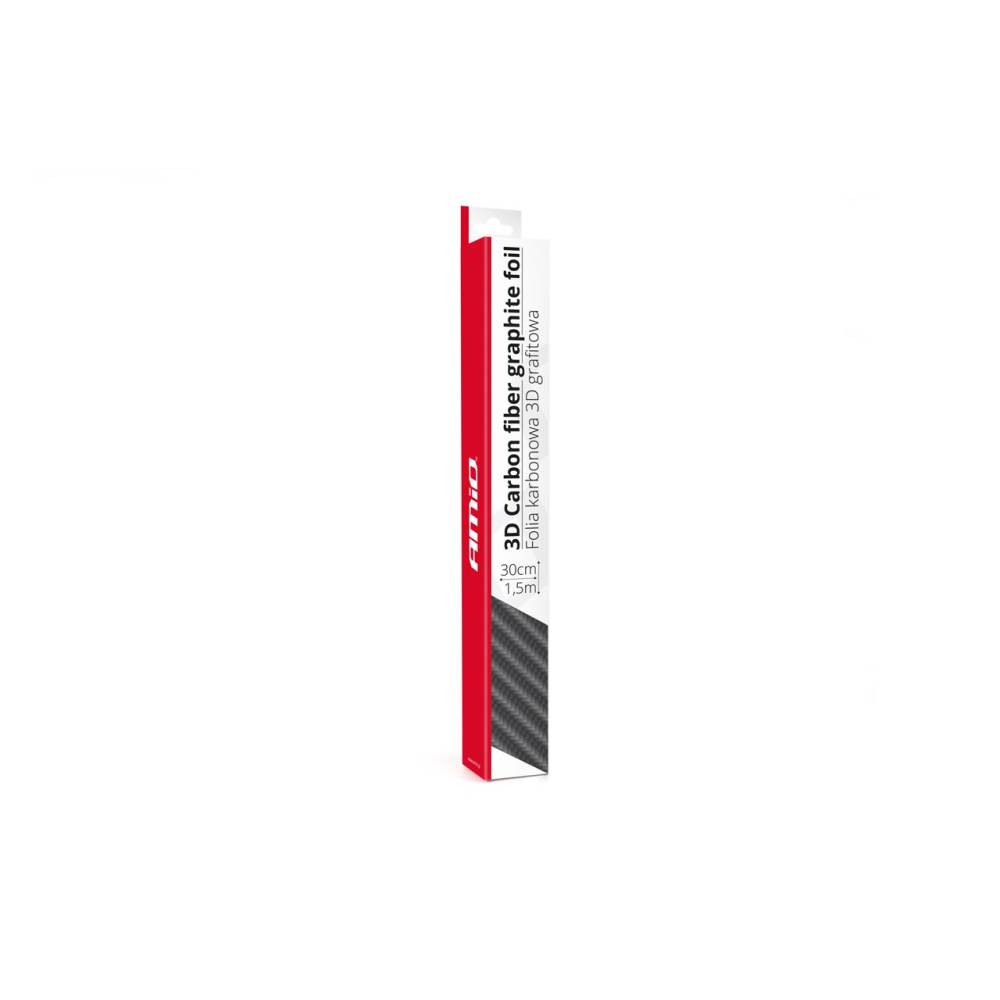 Folie carbon Grafit 30x150cm 02599 Amio
