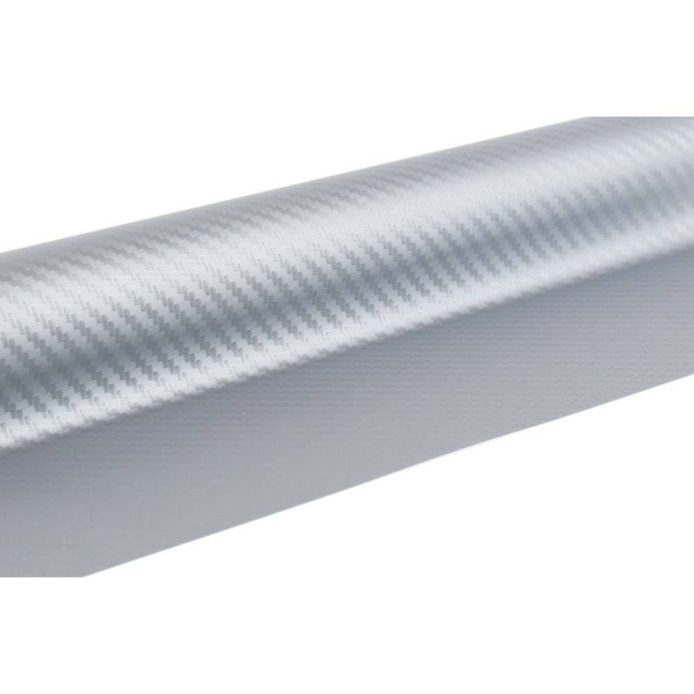 Folie carbon argintie 30x150cm 02600 Amio