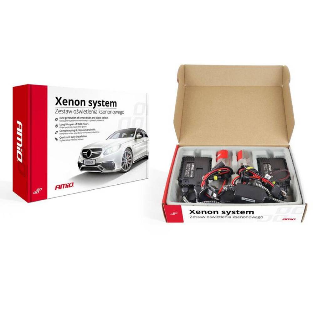 Instalatie xenon H1 12V 6000k, balast A50, Canbus 02753 Amio