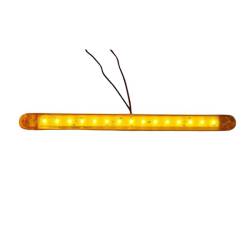 Lampa gabarit 240x21mm, cu LED, 12-24V, galbena FormPlas FR0306-S